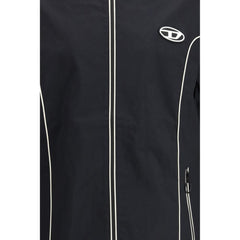 Diesel Black Polyamide Shell Jacket