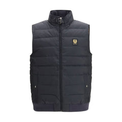 Belstaff Blue Recycled Polyamide Sleveless Jacket