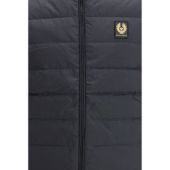 Belstaff Blue Recycled Polyamide Sleveless Jacket
