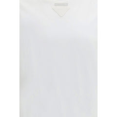 Prada White Cotton T-Shirt