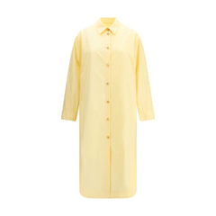 Khaite Bicolor Cotton Casual Dress