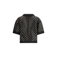 Gucci Black Viscose Top