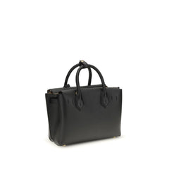 MCM Black Calf Leather Bos Taurus Handbag