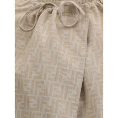 Fendi Beige Cotton Cloacks