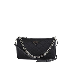 Prada Black Nylon Shoulder Bag