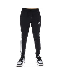 Adidas Black Cotton Athletic Pants