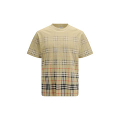 Burberry Beige Cotton T-Shirt