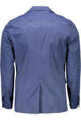 Gant Blue Nylon Jackets And Coat