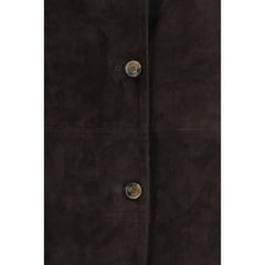 Loulou De Saison Brown Goatskin Coat