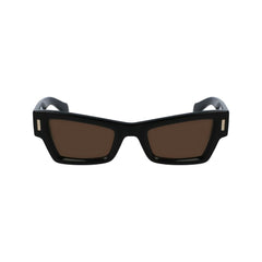 Ferragamo Black Acetate Sunglasses