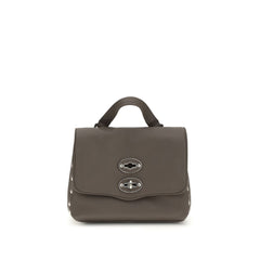 Zanellato Brown Calf Leather Bos Taurus Handbag