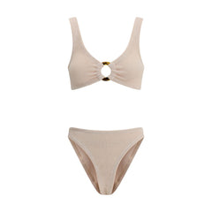 Hunza G Beige Polyamide Bikini