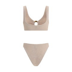 Hunza G Beige Polyamide Bikini