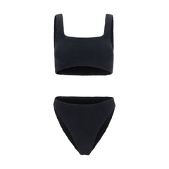 Hunza G Black Polyamide One-Piece Swimsuit