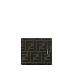 Fendi Brown Calf Leather Bos Taurus Wallet