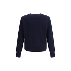 Ami Paris Blue Wool Sweatshirt