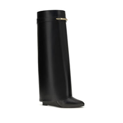 Givenchy Black Calf Leather Bos Taurus Boots