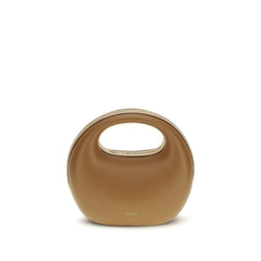 Sacai Brown Calf Leather Bos Taurus Handbag