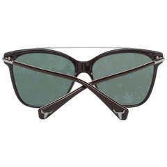 Police Brown Metal & Plastic Sunglasses