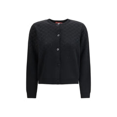 Gucci Black Wool Cardigan