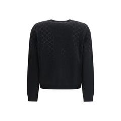 Gucci Black Wool Cardigan