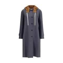 Miu Miu Gray Mohair Coat