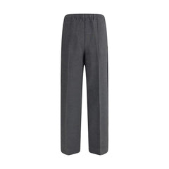 Miu Miu Gray Viscose Casual Pants