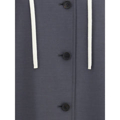 Miu Miu Gray Mohair Coat