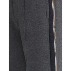 Miu Miu Gray Viscose Casual Pants