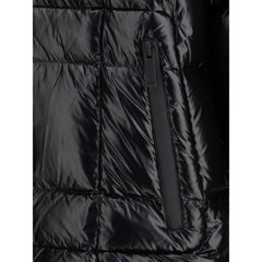 Dsquared² Black Polyamide Full-Length Jacket