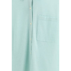 Guest in Residence Blue Cashmere Dress Shirt