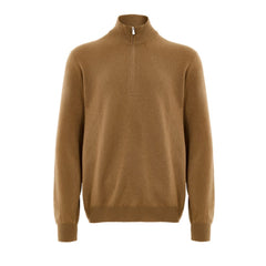 Gran Sasso Brown Wool Turtleneck