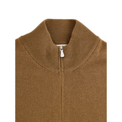 Gran Sasso Brown Wool Turtleneck