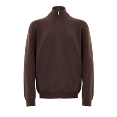 Gran Sasso Brown Wool Cardigan
