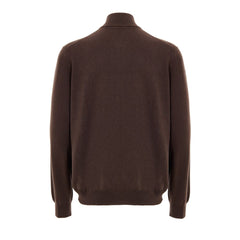 Gran Sasso Brown Wool Cardigan