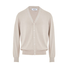 Gran Sasso Beige Cotton Cardigan