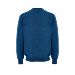 Gran Sasso Blue Wool Sweatshirt