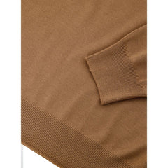 Gran Sasso Brown Wool Sweatshirt