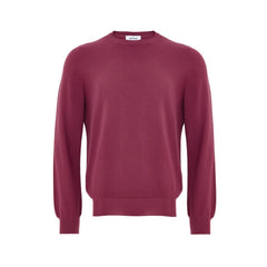 Gran Sasso Purple Cotton Sweatshirt