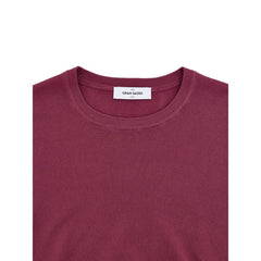 Gran Sasso Purple Cotton Sweatshirt