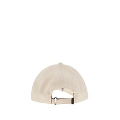 Moncler Grenoble Beige Cotton Cap (Baseball Hat)