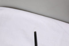 Dolce & Gabbana White Cotton Crewneck Short Sleeve T-Shirt