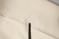 Dolce & Gabbana Ivory Wool Mid Waist Cropped Trouser Pants