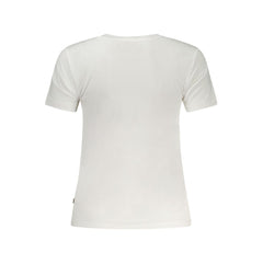 Guess Jeans White Organic Cotton Women T-Shirt
