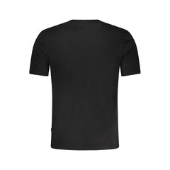 Guess Jeans Black Cotton Men T-Shirt