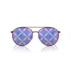 Michael Kors Brown Metal Sunglasses