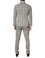 Domenico Tagliente Gray Single Breasted Formal 2 Piece Suit
