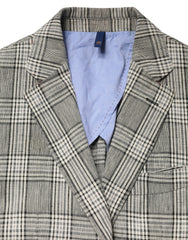 Domenico Tagliente Gray Single Breasted Formal 2 Piece Suit