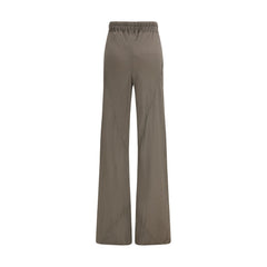 Rick Owens Brown Silk Casual Pants