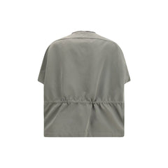 Rick Owens Bicolor Polyester Sleveless Jacket